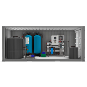 Containerized RO system 3 m3/h