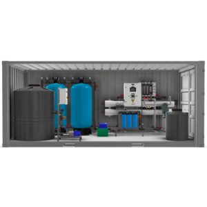 Containerized RO system 4 m3/h