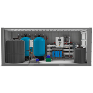 Containerized RO system 6 m3/h